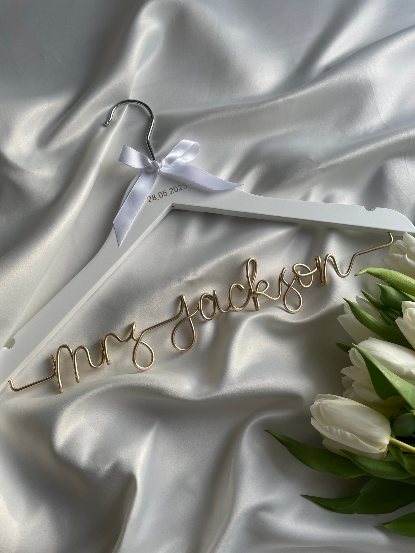 Bridal Hangers- White Hanger