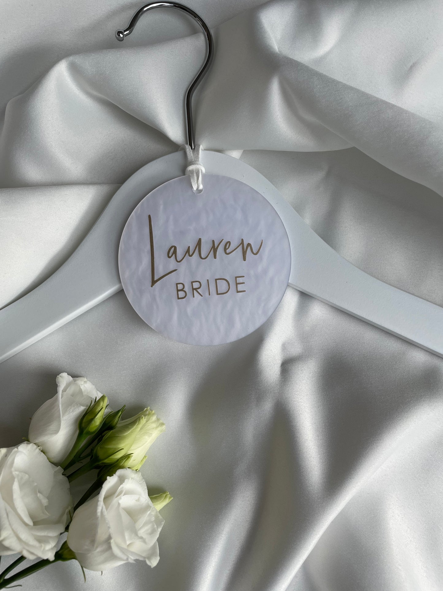 Hanger Tag - Marble Circle