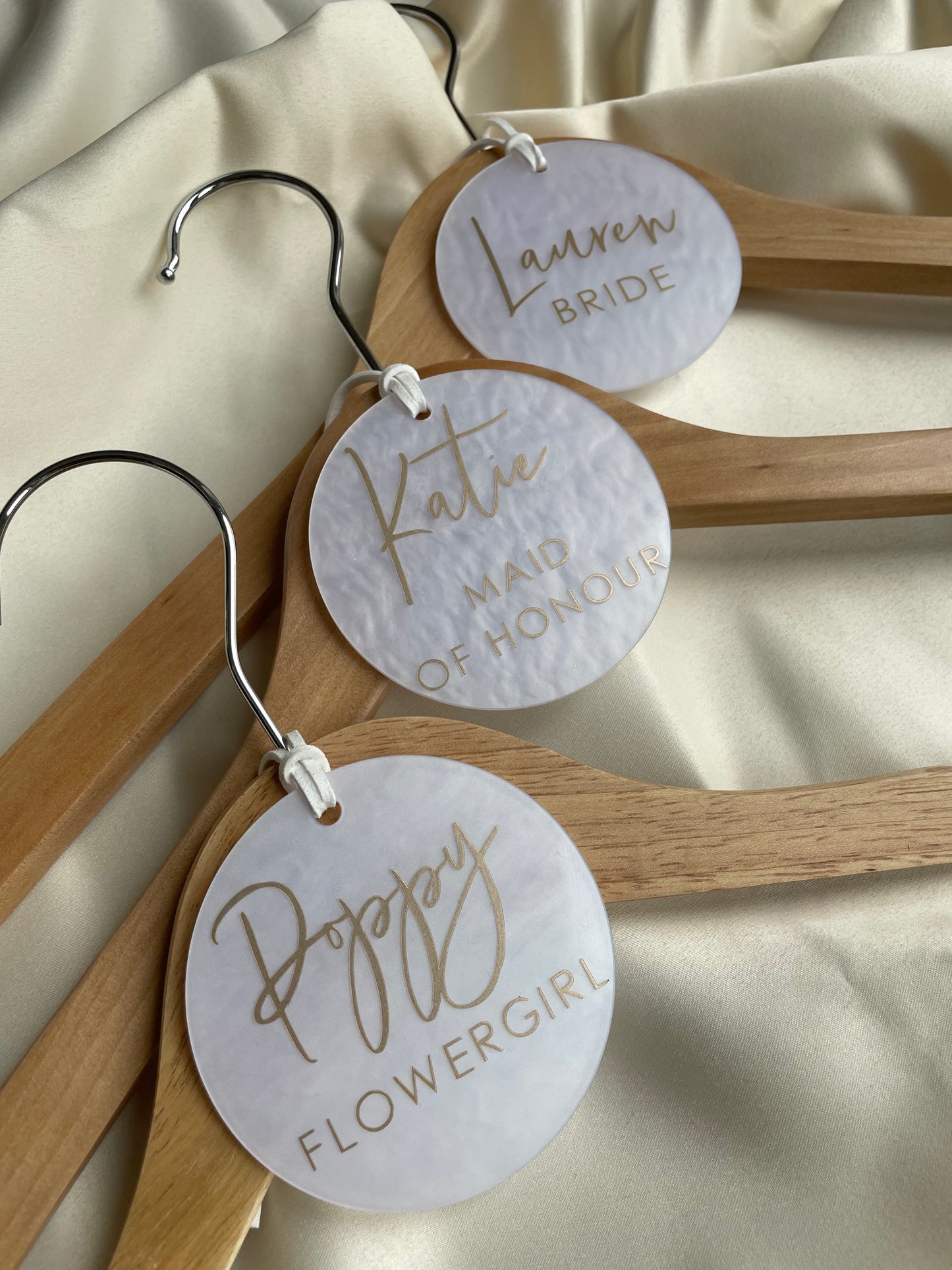 Hanger Tag - Marble Circle