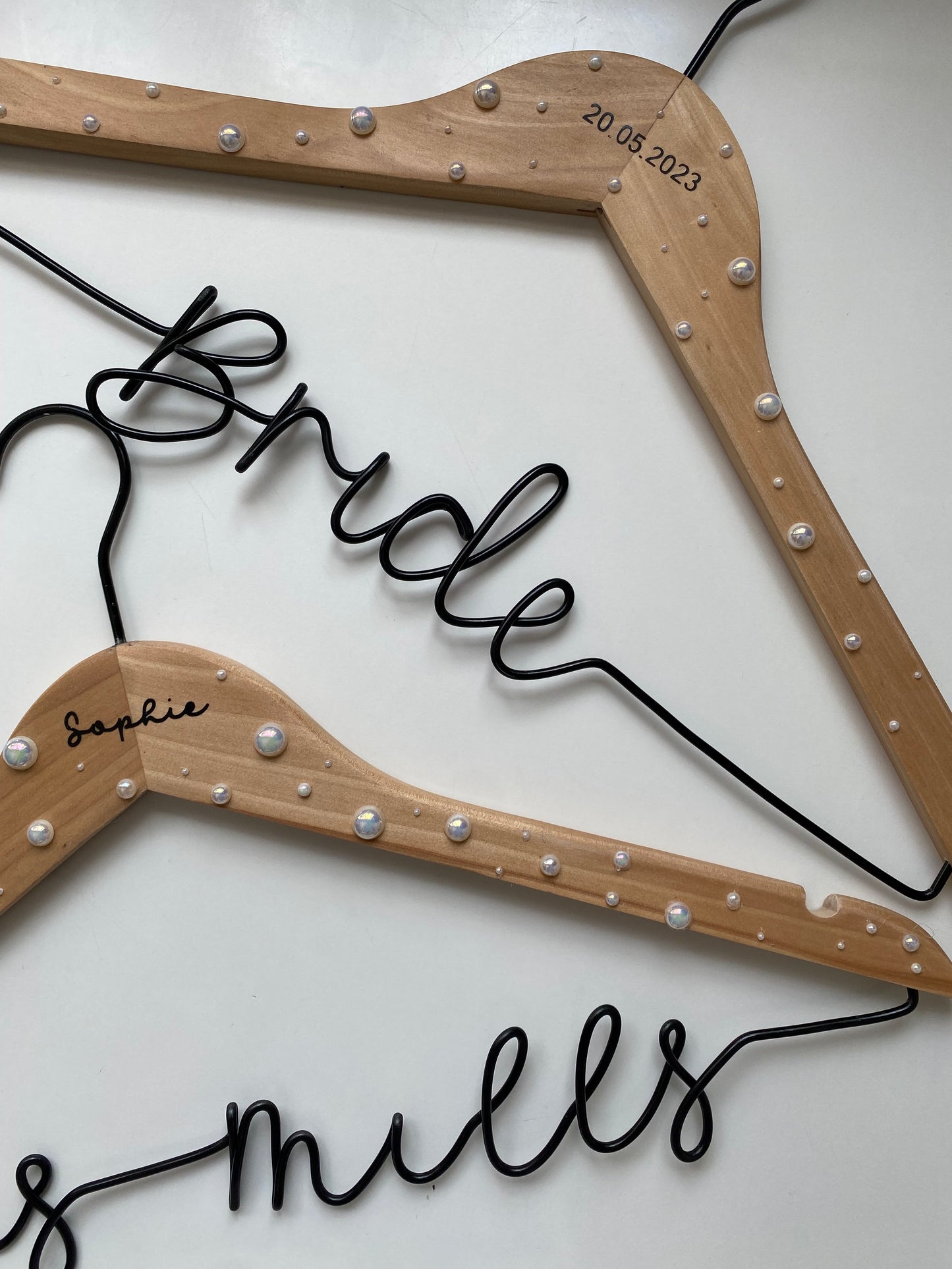 Pearl Bridal Hanger