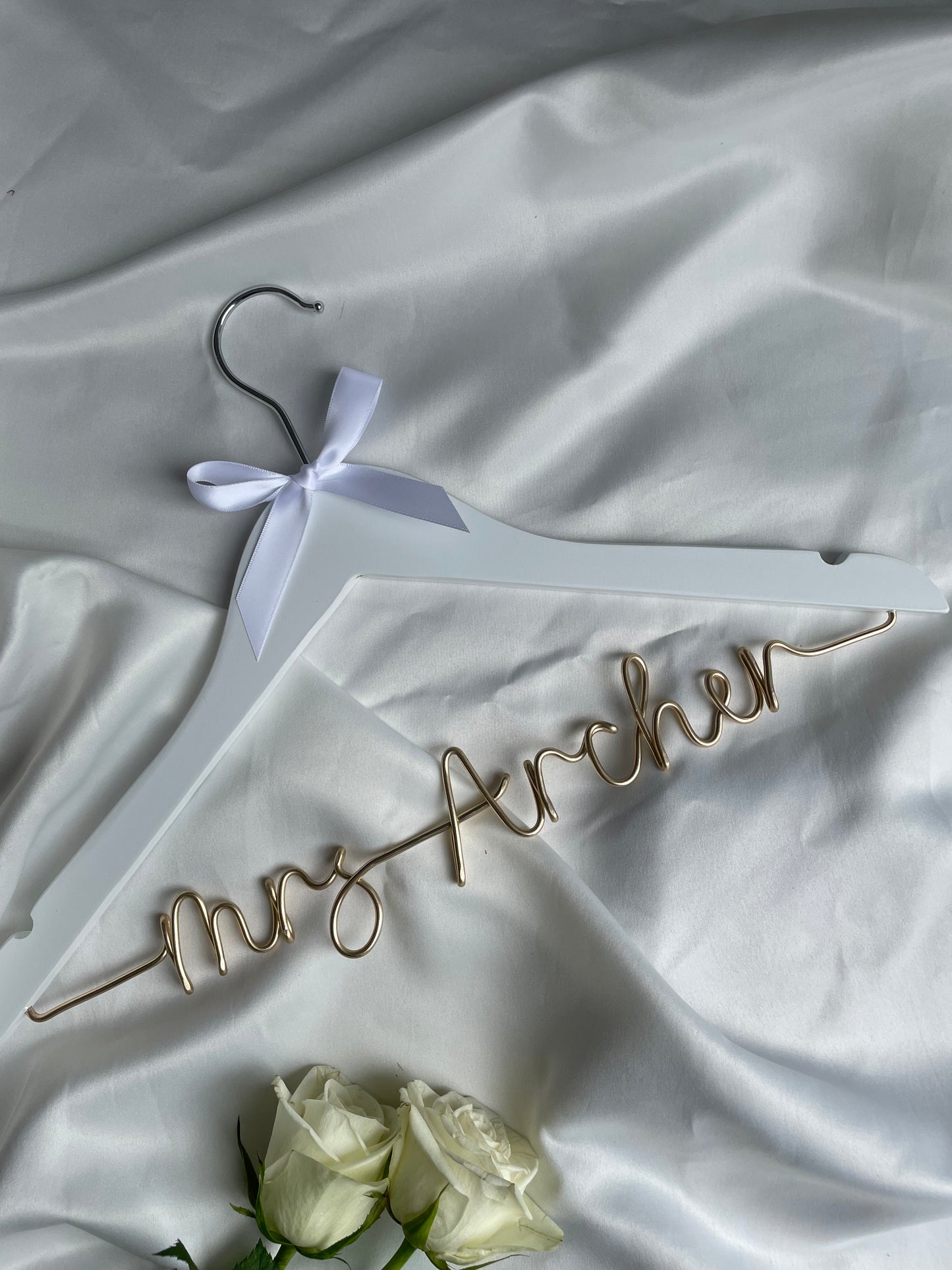 Bridal Hangers- White Hanger