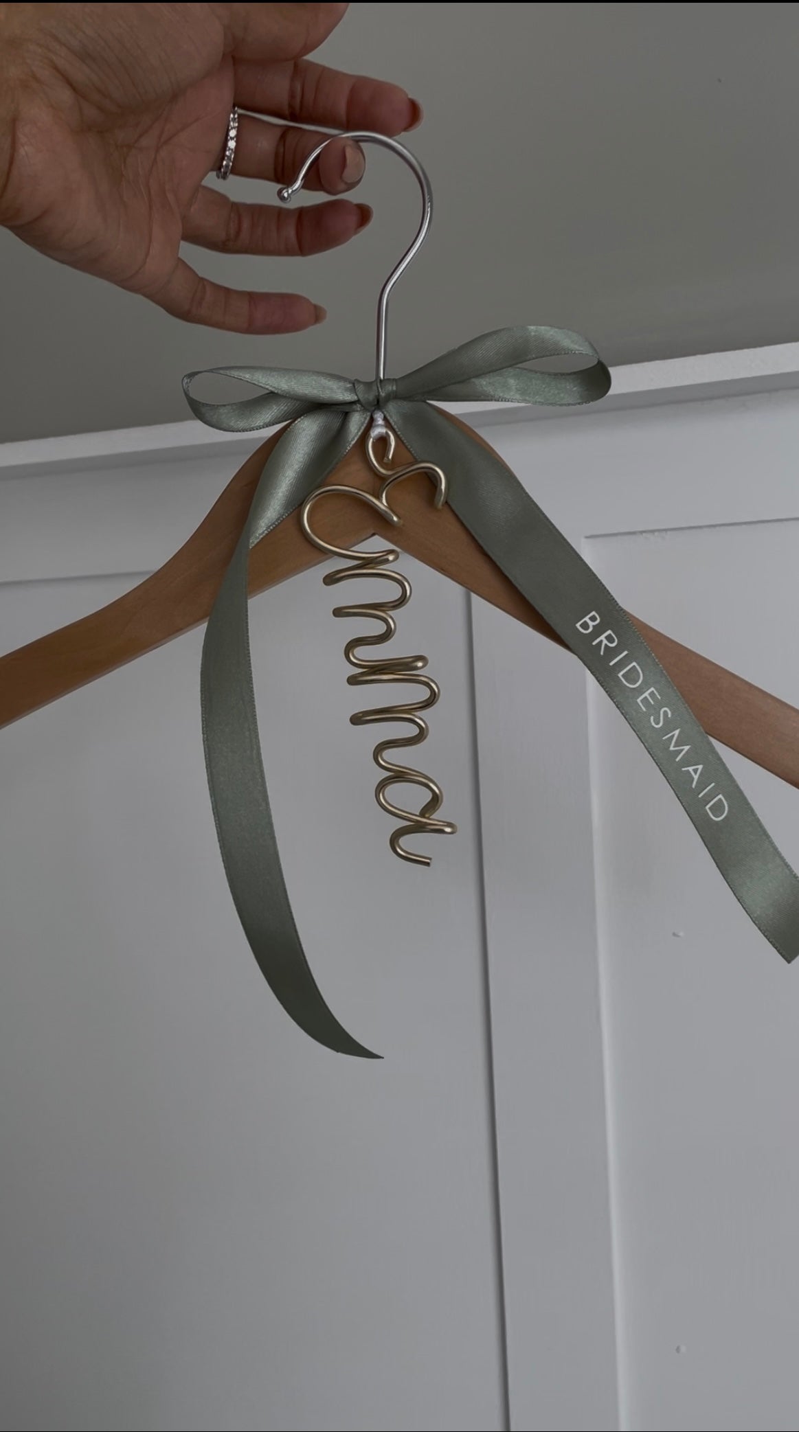 Hanger Name Tag