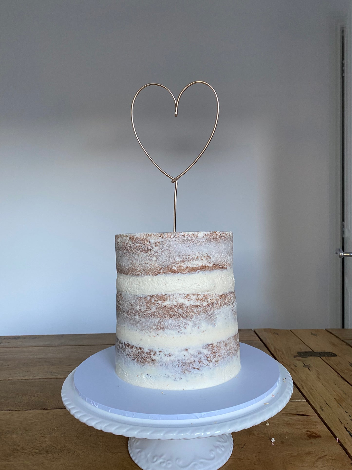 Heart Cake Topper