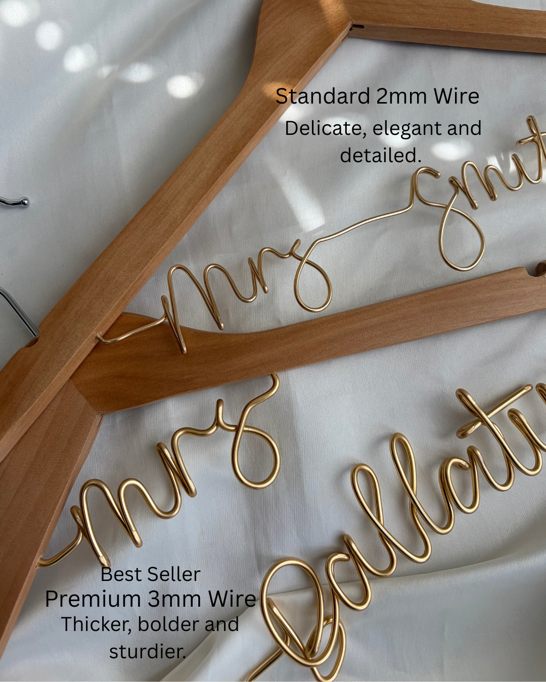 Bridal Hanger - Wooden