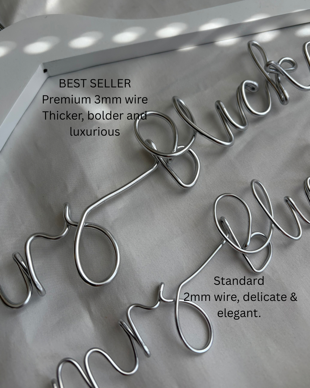 Bridal Hangers- White Hanger