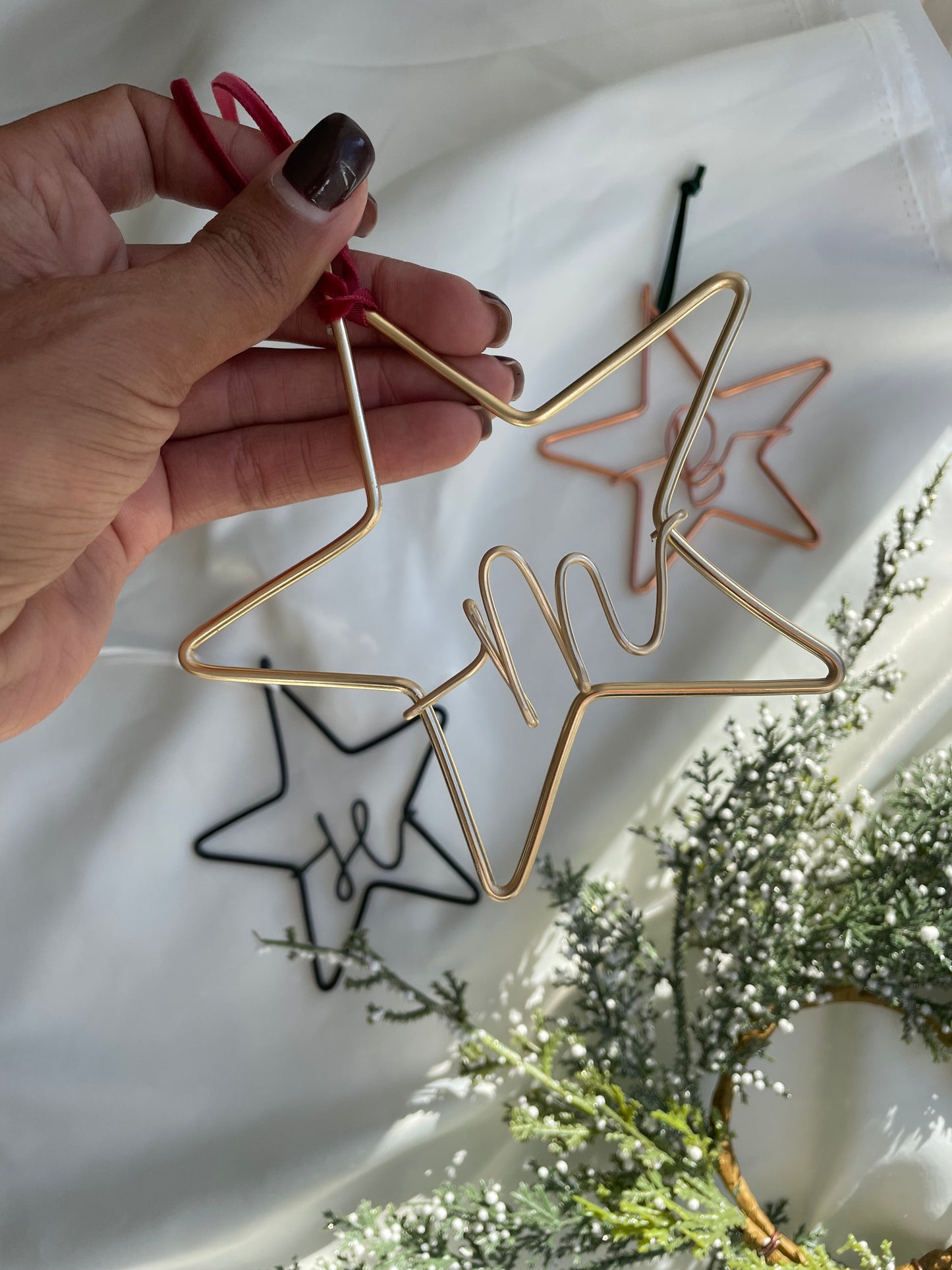 Mini Star with Initial