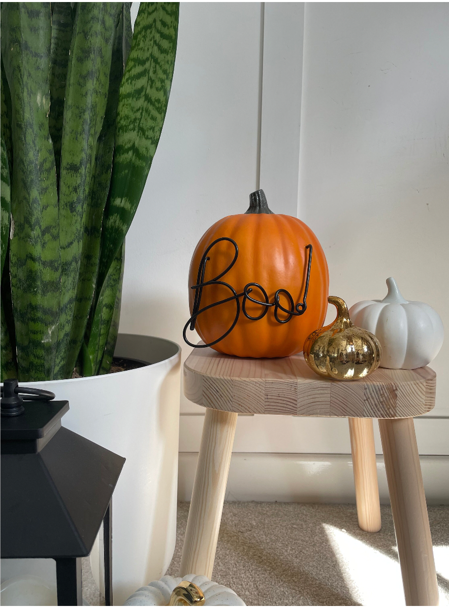 Reusable Pumpkin Decoration